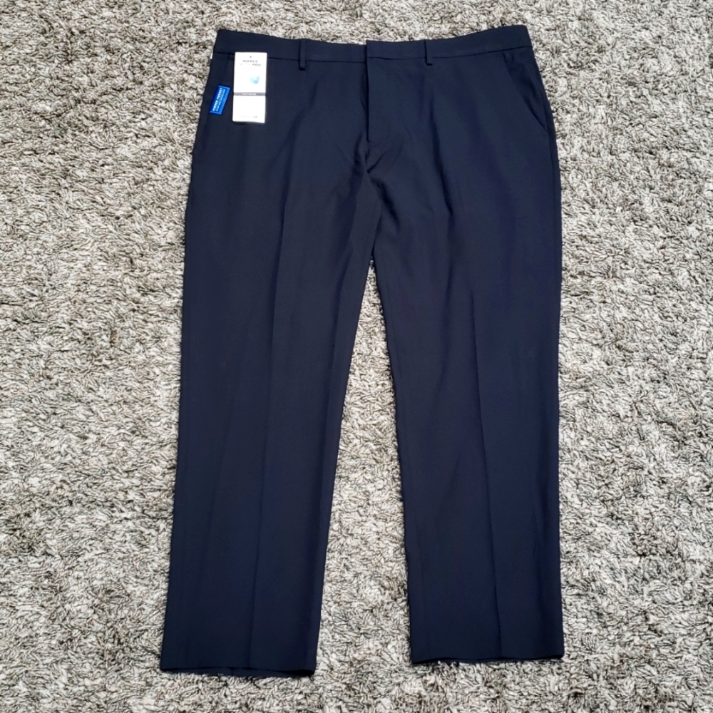 Navy Haggar Active Performance Pants 40Wx30L